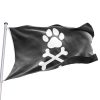 bandera pirata perro