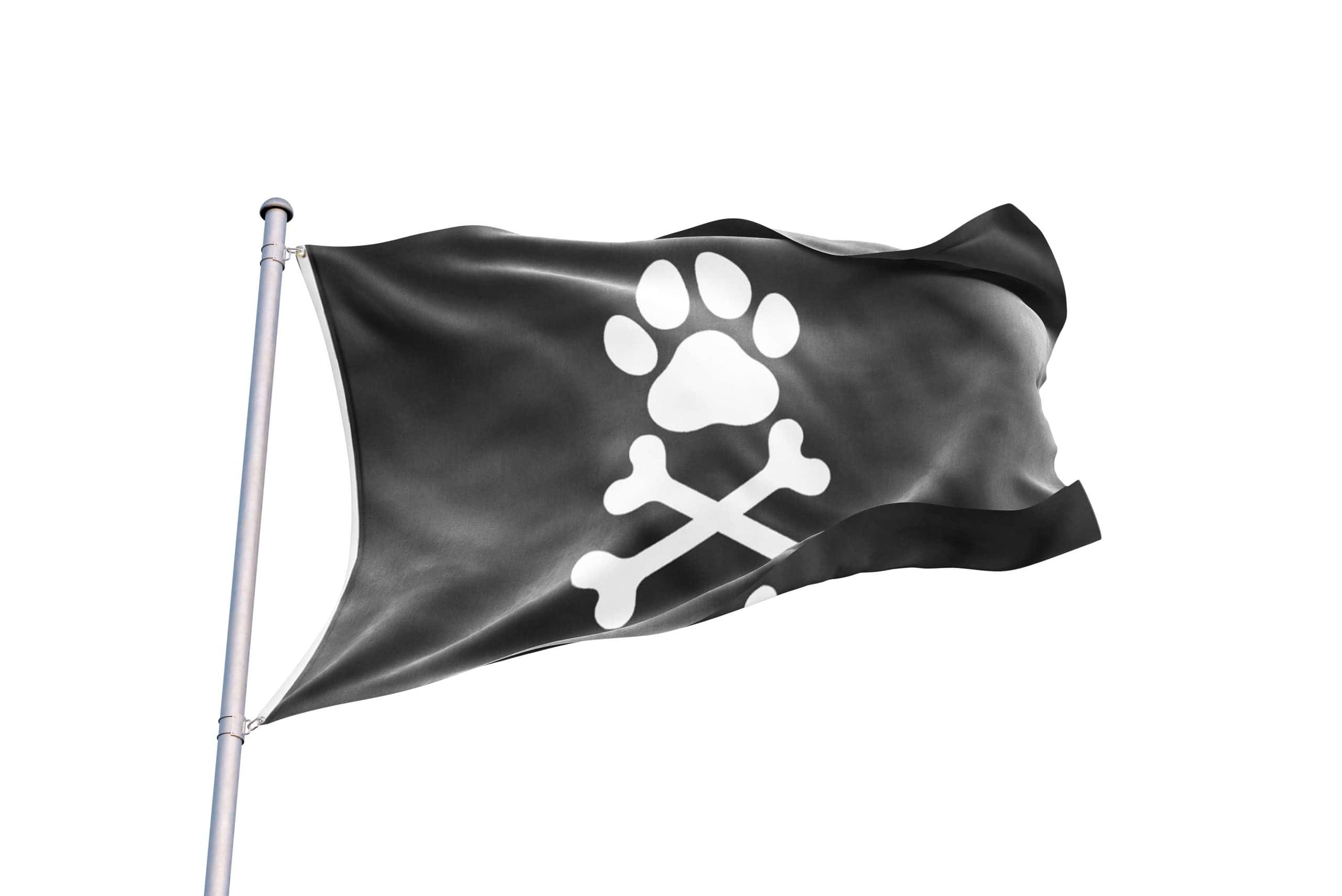 bandera pirata perro bandera pirata perro