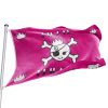bandera pirata rosa princesa