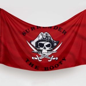 bandera roja de piratas famosas
