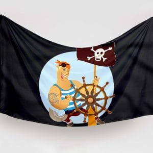 jolly roger capitan por infantil