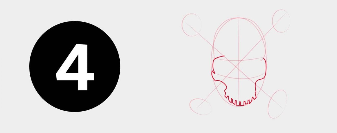 Calavera Pirata Dibujo Infantil