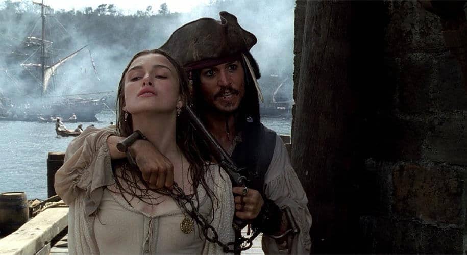 4 1er encuentro entre jack sparrox y elizabeth swann