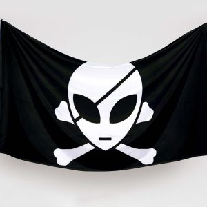 bandera alien pirata
