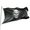 bandera de batella barco pirata