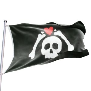 bandera negra de carabela