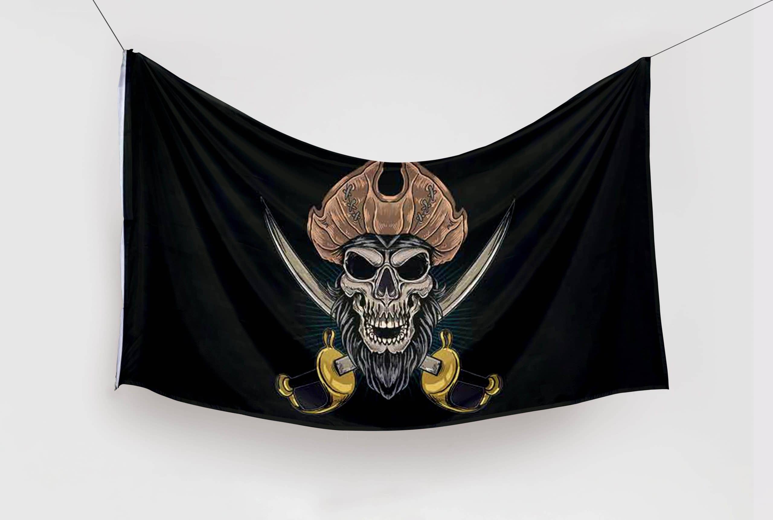 bandera pirata de asia bandera pirata de asia