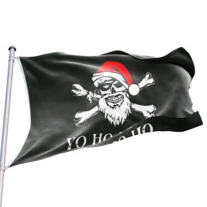 bandera pirata santa claus