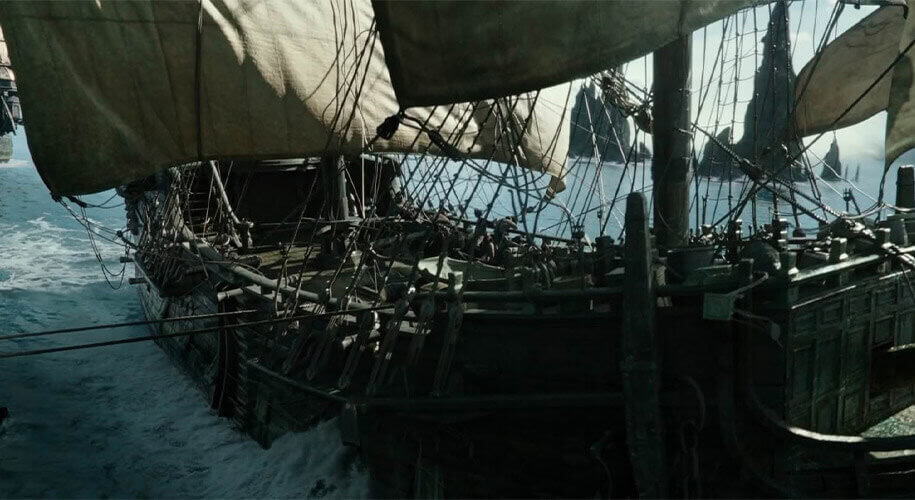 2 Barco Pirata Black Pearl Caribbean