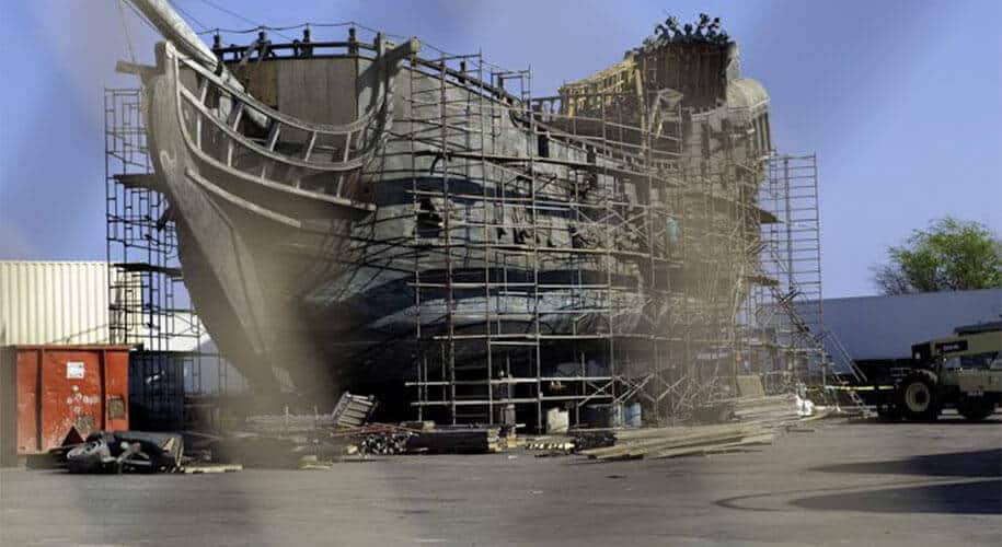 25 Construcción Black Pearl